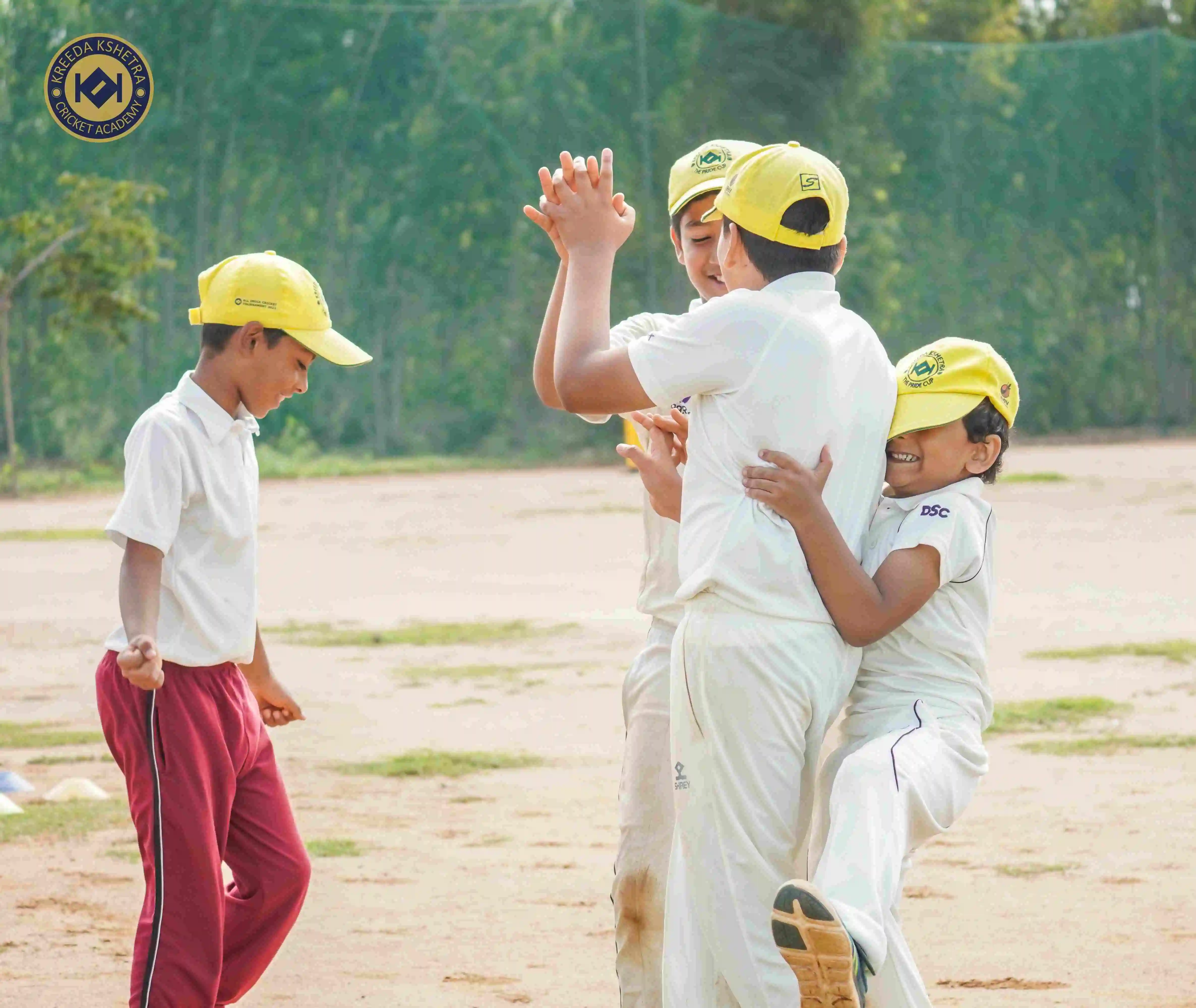 kids celebrating