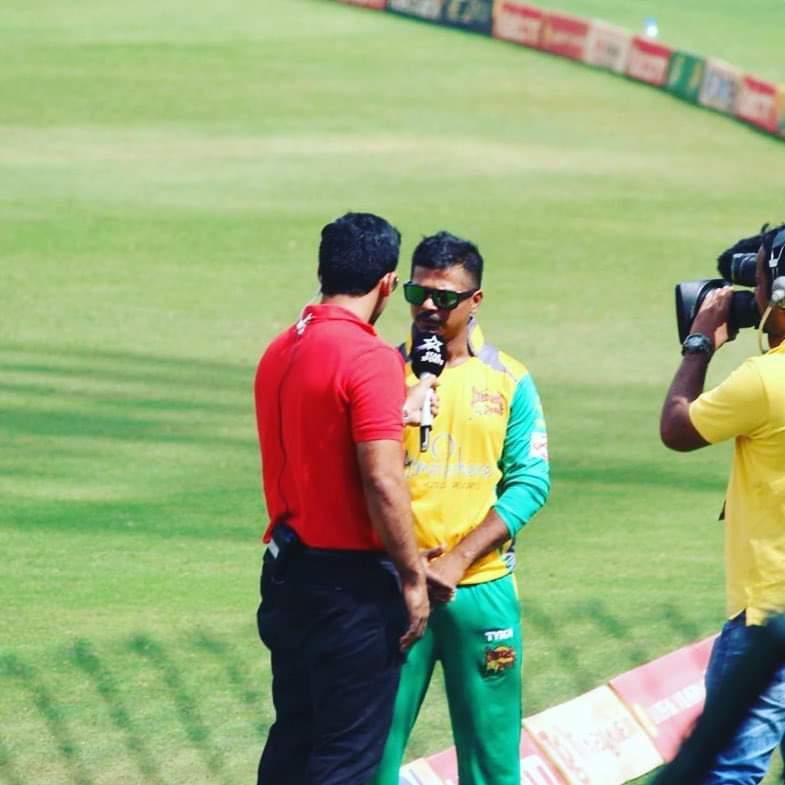 Our coach interviewed by star sports